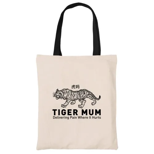 Tiger Mum Tote Bag