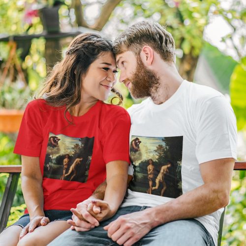 Adam-and-eve-T-shirt-mockup-of-a-smiling-couple-sitting-on-a-park-bench.jpg