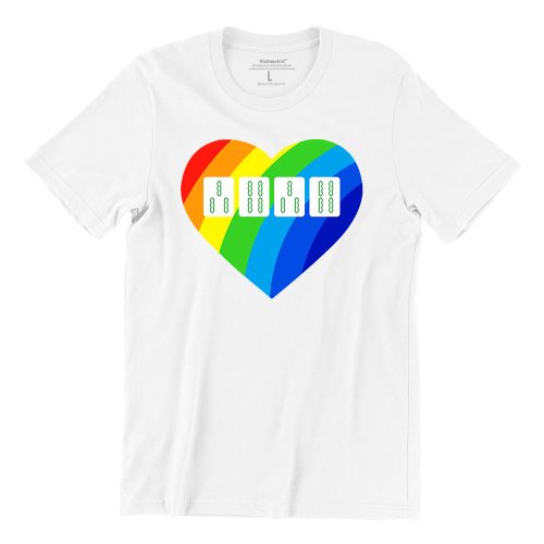 Love 3344 Rainbow Short Sleeve T-shirt - Wet Tee Shirt