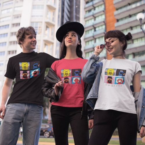 sesame-zoom-young-friends-wearing-different-t-shirts-mockup-while-in-the-city.jpg